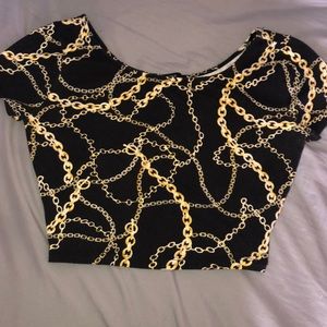 Chains Crop Top